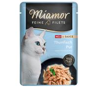 Miamor Delicato Filetto in salsa 6 x 100 g Umido gatto - Puro Tonno