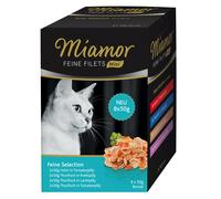 MIAMOR Feine Filets Mini Multibox in gelatina 8 x 50 g pollo e tonno con pomodoro