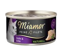 MIAMOR Feine Filets Naturell Chicken&Duck 80g