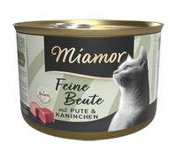 Miamor Feine Beute 12 x 185 g - Tacchino & Coniglio