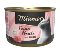 Miamor Feine Beute 24 x 185 g umido gatto - Manzo