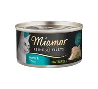 MIAMOR Feine Filets Naturell Chicken&Tuna 80g