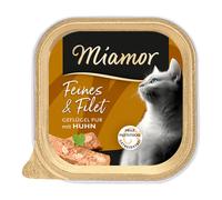 Miamor Feines & Filet 32 x 100 g Pollame puro & Pollo