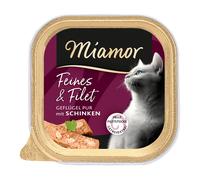 Miamor Feines & Filet 32 x 100 g - Pollame puro & Prosciutto