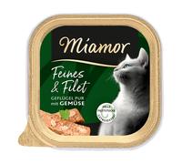 Miamor Feines & Filet 32 x 100 g Pollame puro & Verdure
