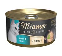 Miamor Filetto Delicato in Salsa 24 x 85 g Alimento umido per gatti - Pollo & Tonno