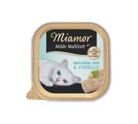 MIAMOR Milde Mahlzeit Poultry Pure&Trout 100g
