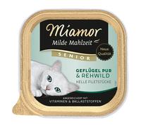 Miamor Pasto Delicato 6 x 100 g - Senior Pollo Puro & Capriolo