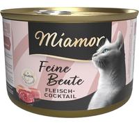 Miamor - Preda fine | Cibo umido per gatti adulti con 7 varietà di carne e frattaglie. Alimento completo senza cereali in lattina con taurina senza additivi artificiali | 12 x 185 g cocktail di carne