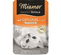 MIAMOR Ragout Royale in Jelly Poultry Kitten bustina in gelatina con pollame per gattini 100 g