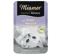 Miamor Ragù Royal Kitten - 22 x 100 g, Manzo