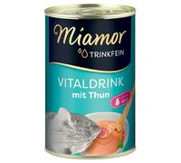 MIAMOR Trinkfein Zuppa di tonno per gatti 6 x 135 ml