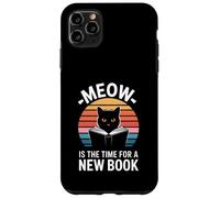Miao è il momento di un nuovo gatto libro Custodia per iPhone 11 Pro Max