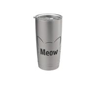 Miao Gatto Bicchiere termico in acciaio inox doppia parete