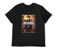 MIAOCHEN T-Shirt Unisex Chuck Norris Walker Texas Ranger Nero XL