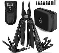 MIAOKE Coltello Militare Multitool 23 In 1, Miglior Regalo da Uomo Premium Con Confezione, Accessori Utili Multiuso per Campeggio, Cacciavite Multifunzione Per Figlio Papà Lui Marito