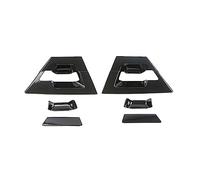 MIAOLISI Auto Maniglia Interna per Toyota CHR 2017 2018 2019 2020 2021 2022 Auto in Fibra di Carbonio Porta Ciotola Maniglia Telaio Trim Accessori Sport Auto(Carbon Fiber ABS)