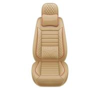 MIAOLISI Per A4 B8 B6 B7 Per A3 8P A5 Per Q2 Q3 A7 Q7 4L 100 Per C4 A6 4F C7 C5 Coprisedile Pelle Auto Cuscini Supporto Coprisedili Auto(Beige,Deluxe Edition)