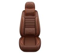 MIAOLISI Per A4 B8 B6 B7 Per A3 8P A5 Per Q2 Q3 A7 Q7 4L 100 Per C4 A6 4F C7 C5 Coprisedile Pelle Auto Cuscini Supporto Coprisedili Auto(Brown,Standard Edition)