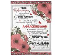 MIAOMANSENSTORE Coperta in pile personalizzata per la mia nipotina, voglio dirti che ti amo, lecca-lecca girasole, compleanno, festa della mamma, Natale.