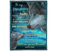 MIAOMANSENSTORE Coperta personalizzata per il mio figlioccio, regalo della madrina, zia, ricorda sempre il leone, regalo per il figlioccio, compleanno, laurea, Natale, coperta in pile personalizzata