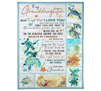 MIAOMANSENSTORE Coperta personalizzata per la mia bellissima figlia da mamma papà Oggi è un bel giorno per trascorrere una fantastica giornata Coperta in pile personalizzata per compleanno e Natale