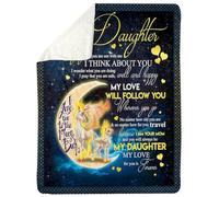 MIAOMANSENSTORE Coperta personalizzata per la mia bellissima sorella da sorella fratello oggi è un bel giorno per trascorrere una fantastica giornata compleanno Natale coperta in pile personalizzata