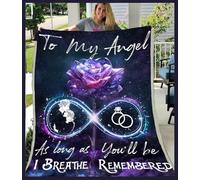 MIAOMANSENSTORE Coperta personalizzata per la mia figlioccia da madrina Ti ho amato Regali di compleanno per figliastra Laurea Natale Coperta in pile personalizzata