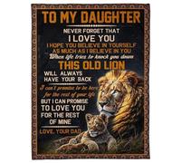 MIAOMANSENSTORE Coperta personalizzata per la mia nonna da parte dei nipoti, nipote, voglio dire ti amo, girasole, nonna, compleanno, festa della mamma, Natale, coperta in pile personalizzata