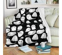 MIAOMANSENSTORE Coperta personalizzata per la mia nonna dai nipoti Ti amo con un amore speciale Nonna Compleanno Festa della mamma Natale Coperta in pile personalizzata