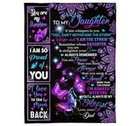 MIAOMANSENSTORE Coperta personalizzata per mia moglie da parte di mio marito. Posso prometterti che ti amerò per il resto del mio compleanno, anniversario di matrimonio, coperta in pile per Natale.