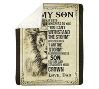 MIAOMANSENSTORE Coperta personalizzata per mia nipote da nonna Gigi Fata Silhouette Fantasia Luna Nipote Compleanno Natale Coperta in pile per letto personalizzata