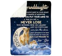 MIAOMANSENSTORE Coperta personalizzata per zia da nipote, grazie per l'amore, zia, festa della mamma, compleanno, Natale, coperta in pile per letto personalizzata.