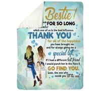 MIAOMANSENSTORE per la mia mamma da parte di Son Butterfly, tutto ciò che sono, mi hai aiutato a essere, regali di compleanno per la mamma, festa della mamma, Natale, coperta in pile personalizzata.