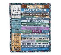 MIAOMANSENSTORE Personalized Dear Daddy Blanket from Daughter God Chose You to be My Dad Warm Soft Winter Night I Love You Dad Father's Day Birthday Christmas Fleece Blanket