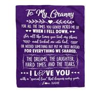 MIAOMANSENSTORE Personalized To My Auntie Blanket From Niece Nephew Air Mail Letter I Love You Auntie Birthday Mothers Day Christmas Customized Fleece Blanket