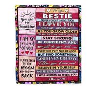 MIAOMANSENSTORE Personalized To My Granddaughter Blanket from Grandma Mail Letter Granddaughter Birthday Graduation Christmas Customized Fleece Blanket