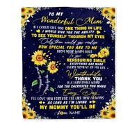MIAOMANSENSTORE Personalized To My Nephew Blanket From Aunt Uncle Auntie I Love You Hugs Air Mail Letter Birthday Christmas Thanksgiving Graduation Customized Fleece Blanket