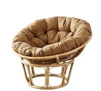 MIAOMI Cuscino Rotondo per Sedia Papasan, Cuscino per Sedia In Vimini Impermeabile Cuscino per Poltrona In Polyrattan Addensato Cuscino per Sedia per Sedia Sospesa per Esterni Cuscino