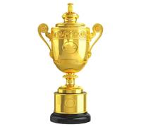 MIAOWR Trofeo Mini Man's UK Tennis Open, Altezza: 16 cm, Processo di Galvanica Multistrato, Dettagli Trasparenti, Oggetti da Collezione da Campione, Decorazione da Tavola per La Casa