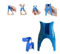 Miaoyak Applicatore portatile per collirio, strumento per bottiglia per collirio, adatto con la maggior parte delle bottiglie di collirio, aiuto guida riutilizzabile per anziani e anziani