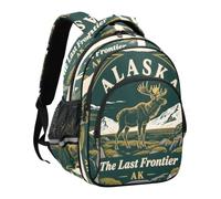 miaozhen Adolescentes Childs School Zaini Alaska Ultima Frontiera, L'ultima | per bambini adolescenti adolescenti viaggi zaini mochila escolar para ninos