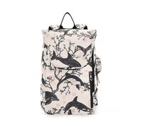 miaozhen Articoli sportivi Borsa da Tennis Impermeabile Cartone Animato Carino Delfino Nero 3 Racchette Badminton Borsa Caso per Tennis, Badminton, Racketball raquetas Denis para principiantes