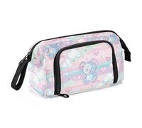 miaozhen Astucci di grande capacità per matite con cerniera Stand Up astuccio per infermiera High School Teddy Bear Cartoon bolsita para colores