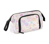 miaozhen Astucci di matita di grande capacità cool astucci con scomparto astucci per la scuola per i ragazzi forniture scolastiche preppy dolce carino stelle fard colore estuche para lapices, dolce