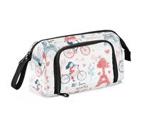 miaozhen astuccio per matite Grande Capacità Sacchetto di Immagazzinaggio con Slot Astucci Per La Scuola per Infermiera Scuola Media Parigi Ciclo Semplice Doodle bolsa para lapices escolares nina