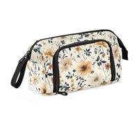 miaozhen Astuccio scolastico di grande capacità portapenne organizer con manico Stand Up Pencil Case per bambini Elementary Argentina Flower Ceibo todo para oficina