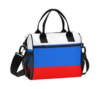 miaozhen Bandiera Slovena Nazione Prep Borsa Pranzo con Tracolla Robusta Lunch Boxes Donne per Università loncheras para Mujer con contenedores