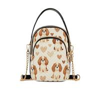 miaozhen Bella Cani Modello Marrone Beige trendy borsa a tracolla per la donna con multi tasche borsa per le madri mariconera para mujer