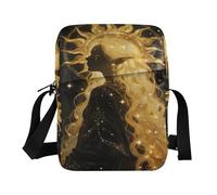 miaozhen Borsa a tracolla a tracolla per tarocchi biondi astrologia fairymens borsa a tracolla tracolla tracolla regolabile per casual casual